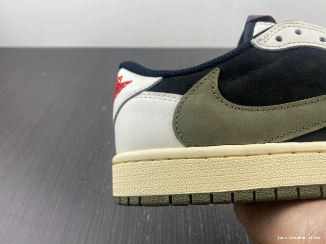 Cheap LUCY Travis DZ4137-106 1 Low Jordan x OG Air WMNS Olive Scott 0709